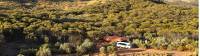 The Larapinta Semi-Permanent Camps enjoy a secluded wilderness location amongst the hills |  <i>Sue Badyari</i>
