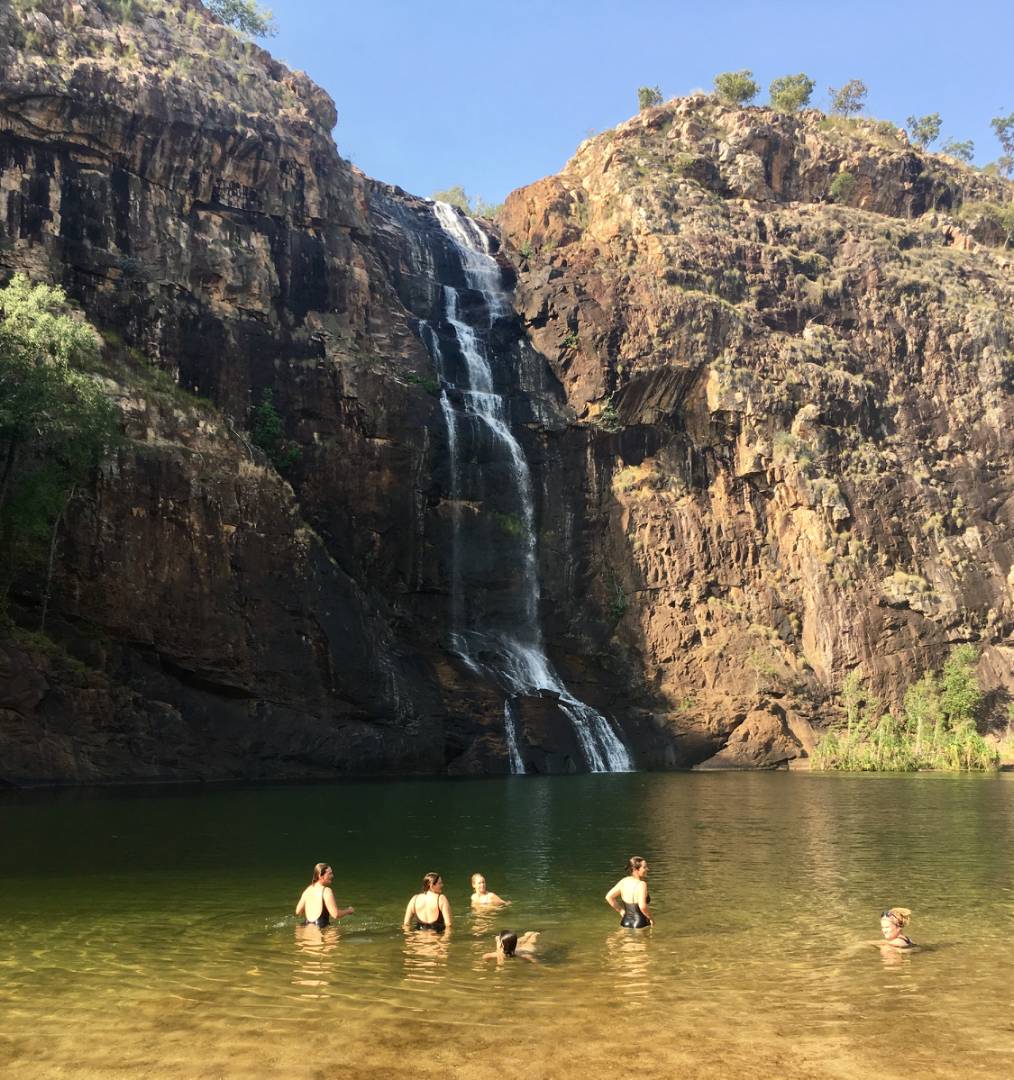 Take a refreshing dip in Gunlom Falls | <i>Kirke Ranson</i>